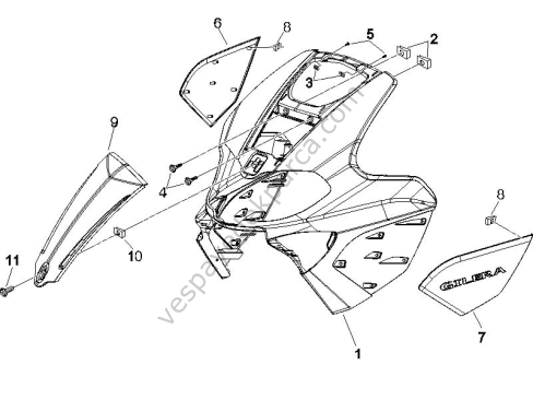 PANEL ÖN SOL KAPAK RUNNER VXR ST