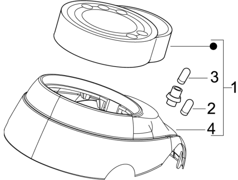 PANEL GİDON ÜST VESPA LXV GRİ 780/A
