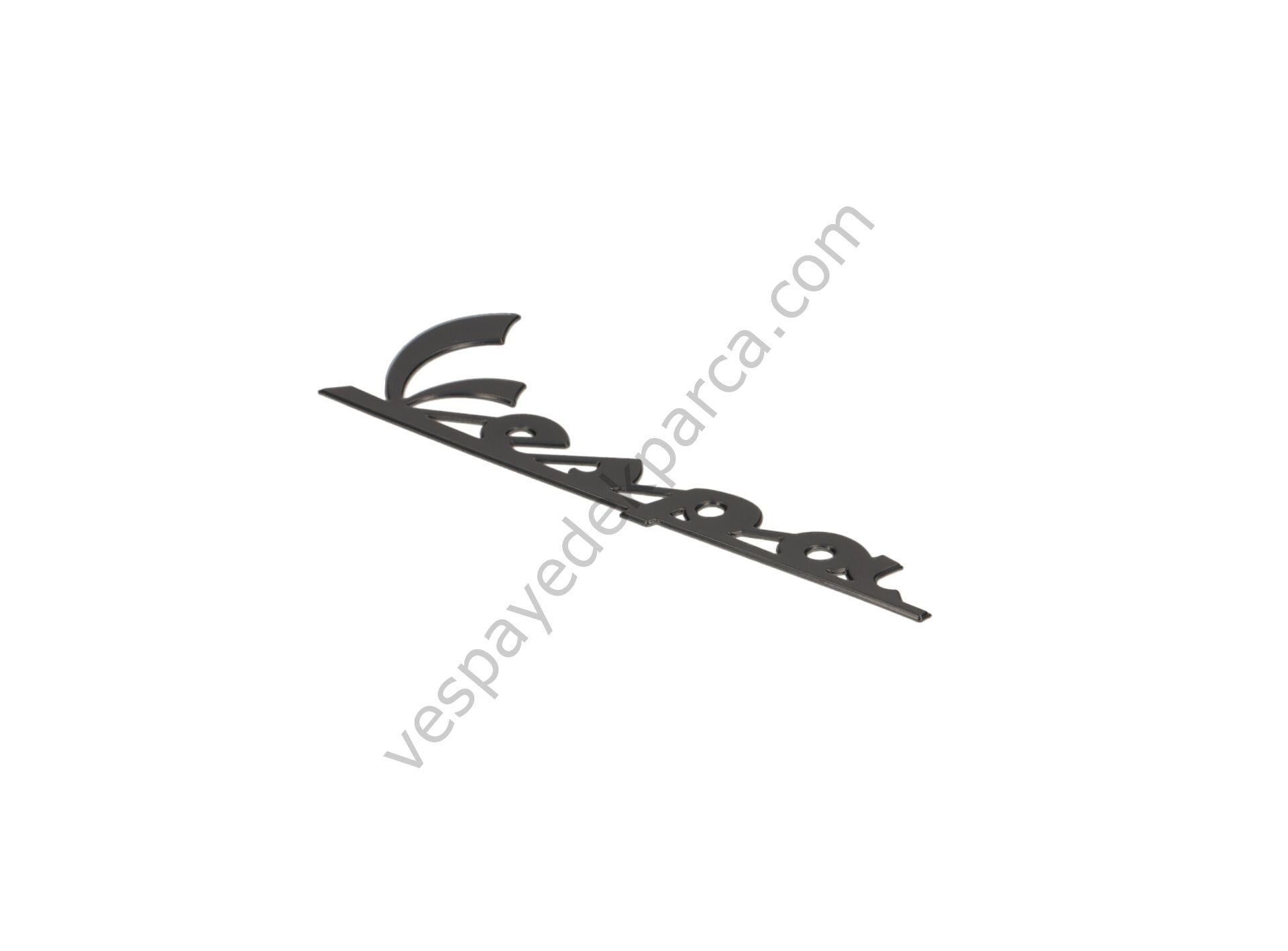 YAZI ''VESPA'' MAT SİYAH PANEL ARKA VESPA