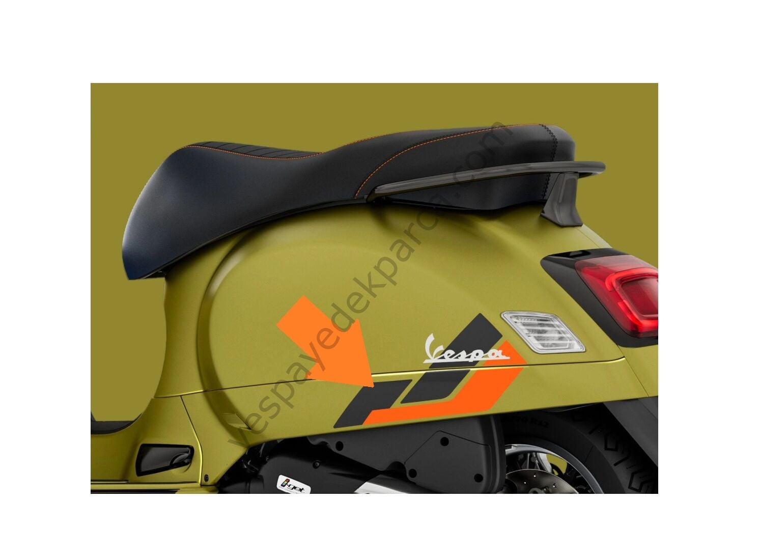 VESPA GTS STİCKER SET